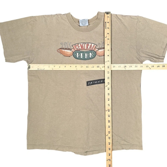 Vintage 90s Friends Central Perk Stanley Desantis Single Stitch T Shirt Mens L - Picture 11 of 11